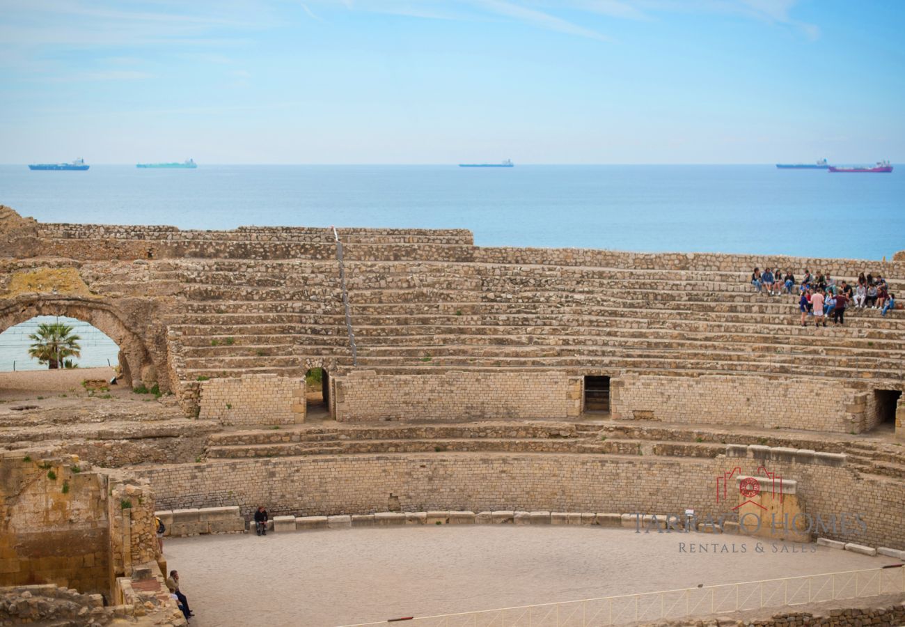 Apartamento en Tarragona -  Alquiler mensual :Encantador Loft con terraza y vistas al mar