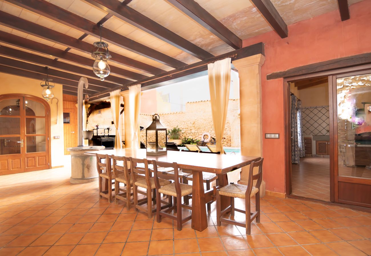 Villa in Muro - Can Bassa 243 fantastic villa with private pool, terrace, barbecue and air conditioning