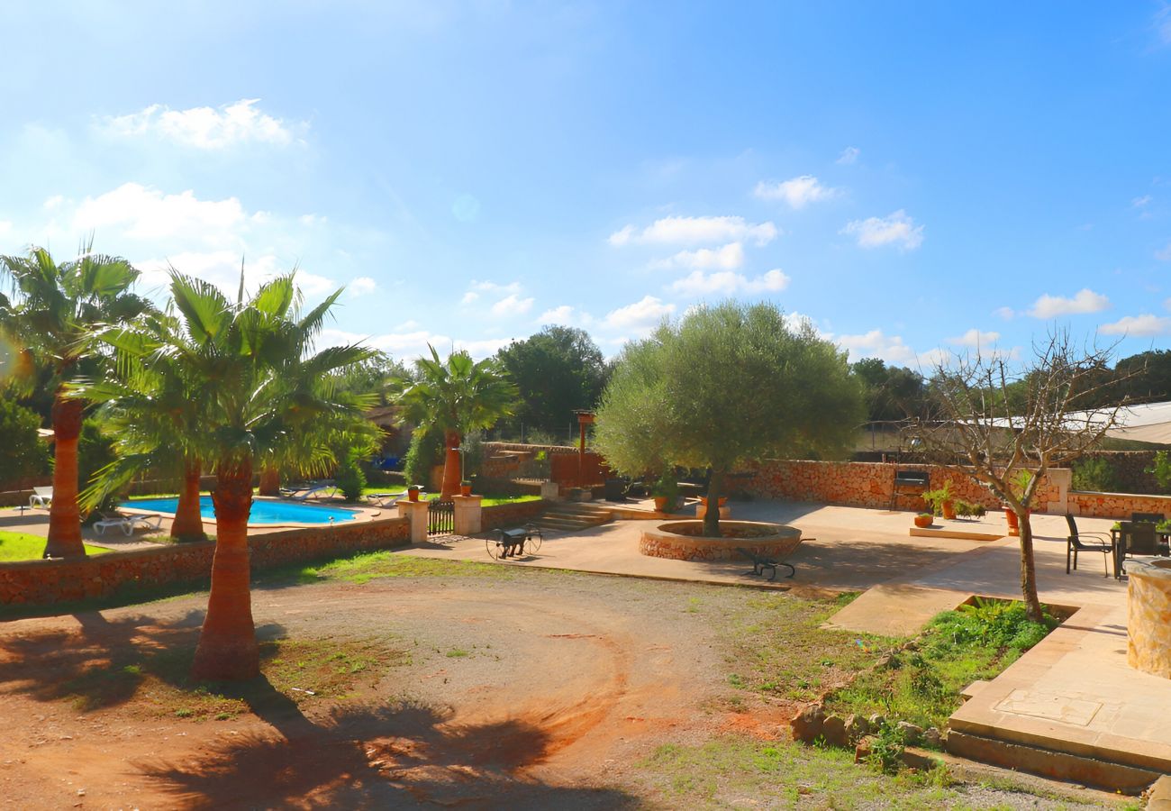 Country house in Campos - Linda 416 fantastic villa with private pool, large garden, barbecue and air conditioning