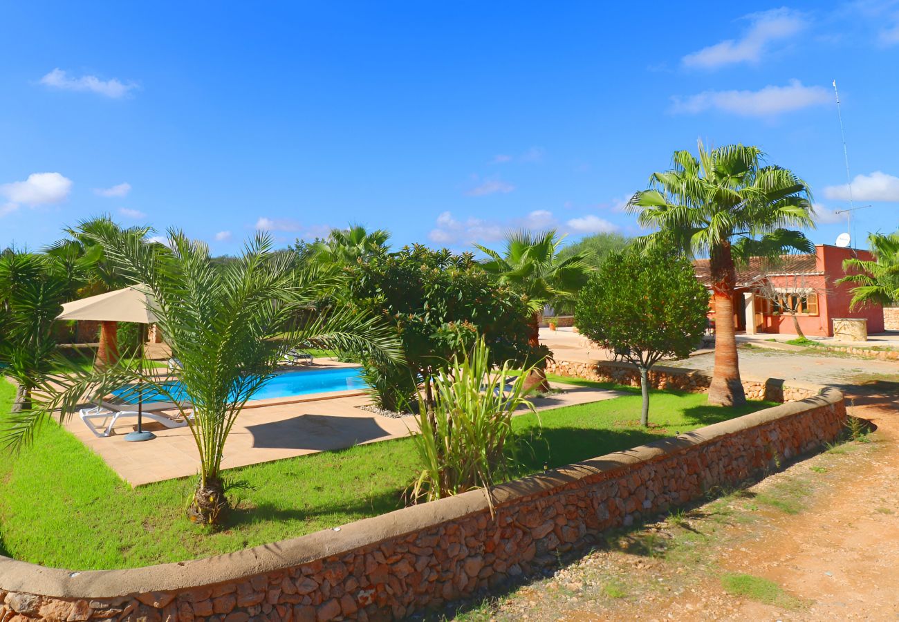 Country house in Campos - Linda 416 fantastic villa with private pool, large garden, barbecue and air conditioning