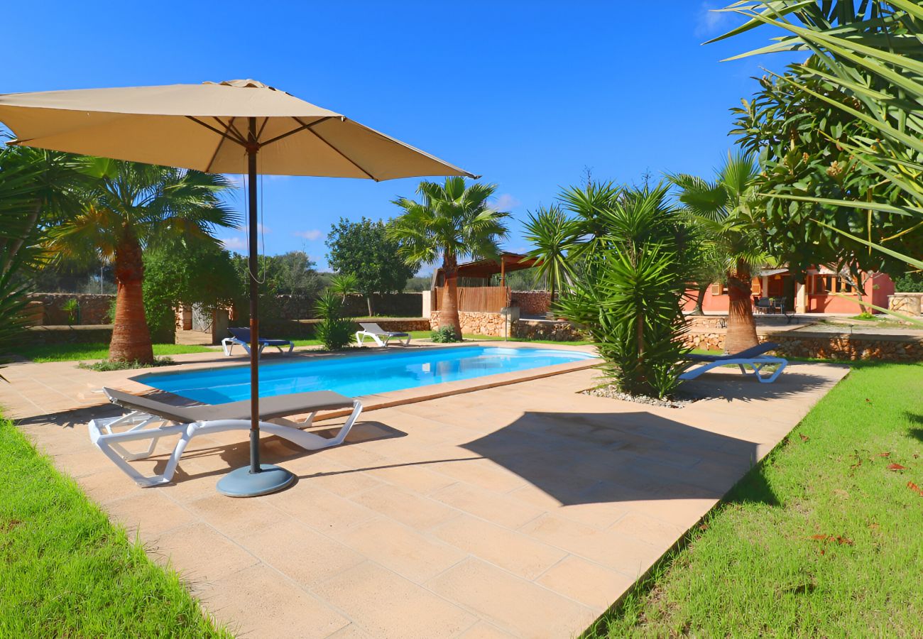 Country house in Campos - Linda 416 fantastic villa with private pool, large garden, barbecue and air conditioning