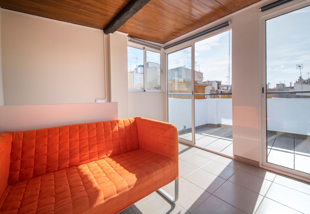 Appartement à Tarragone - TH125 Loft avec terrasse privée à Tarragone