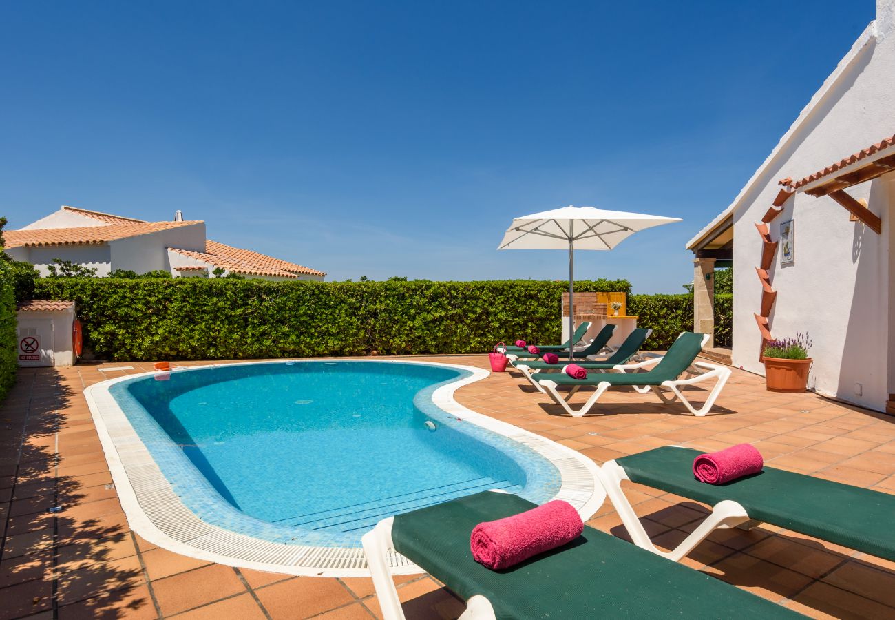 Вилла на Cap d´Artruix - Villa privada en Cap d'artrutx con piscina privada,Wifi gratis, AC en habitación principal