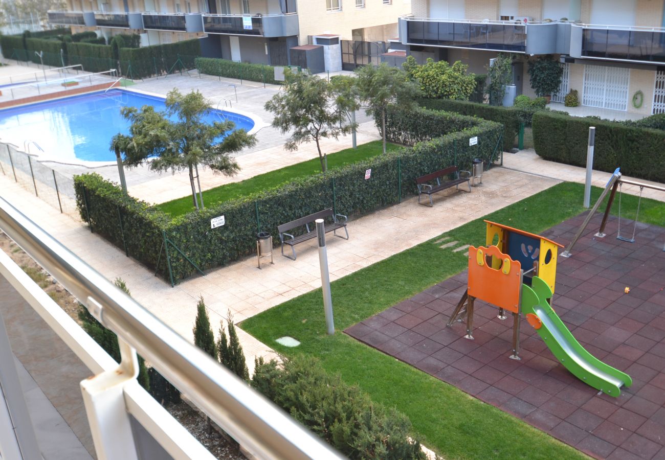 Апартаменты на Ла Пинеда - Nova Pineda 2hab:300m playa,centro La Pineda-Piscinas-Parque-Wifi,parking,ropa gratis