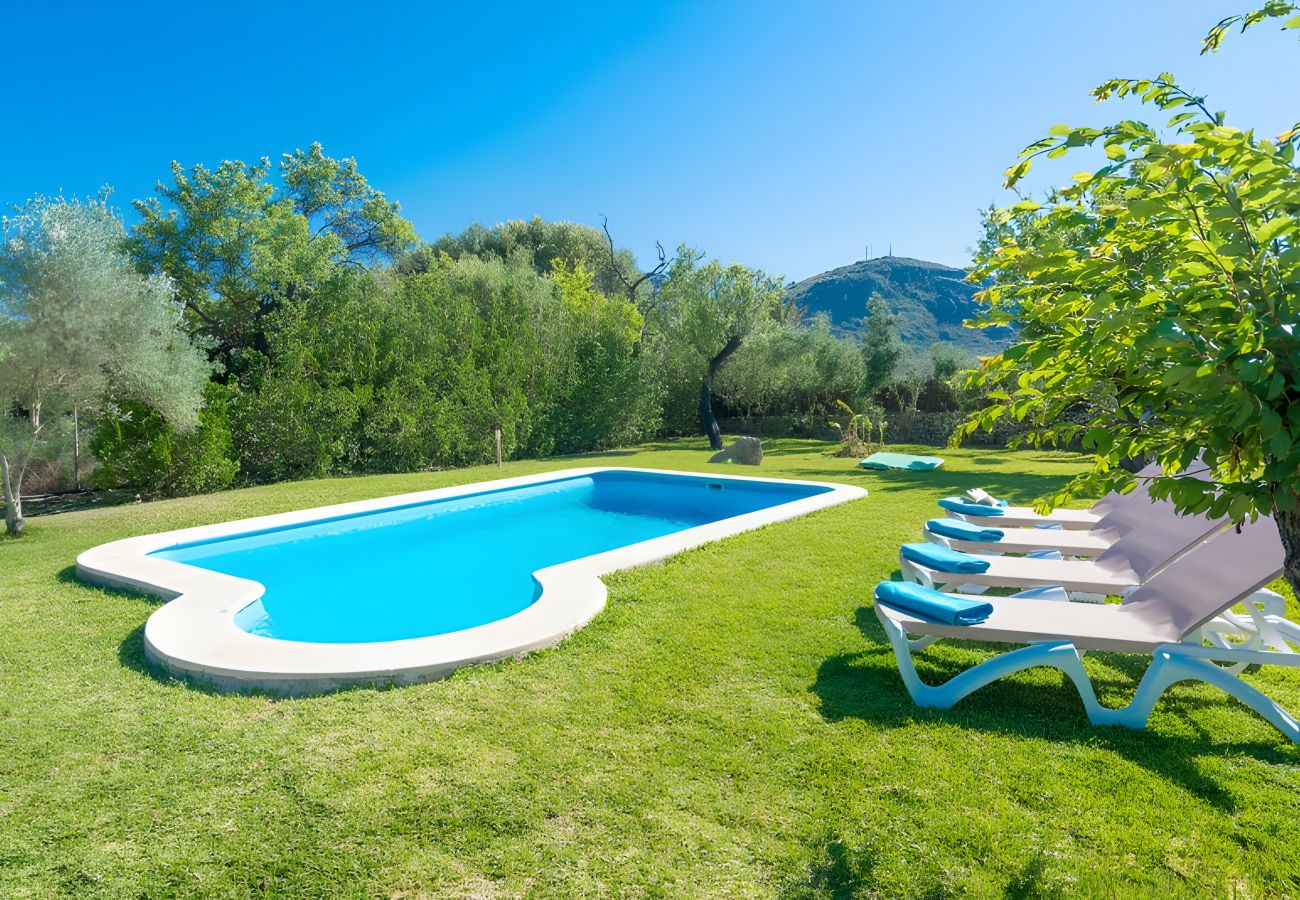 Особняк на Алькудия / Alcudia - Can Roig 113 fantástica finca con piscina privada, jardín, zona infantil y aire acondicionado