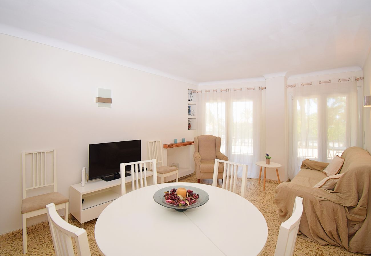 Апартаменты на Port d´ Alcudia - Pins-Tugores 134 acogedor apartamento en zona céntrica, balcón, aire acondicionado y WiFi