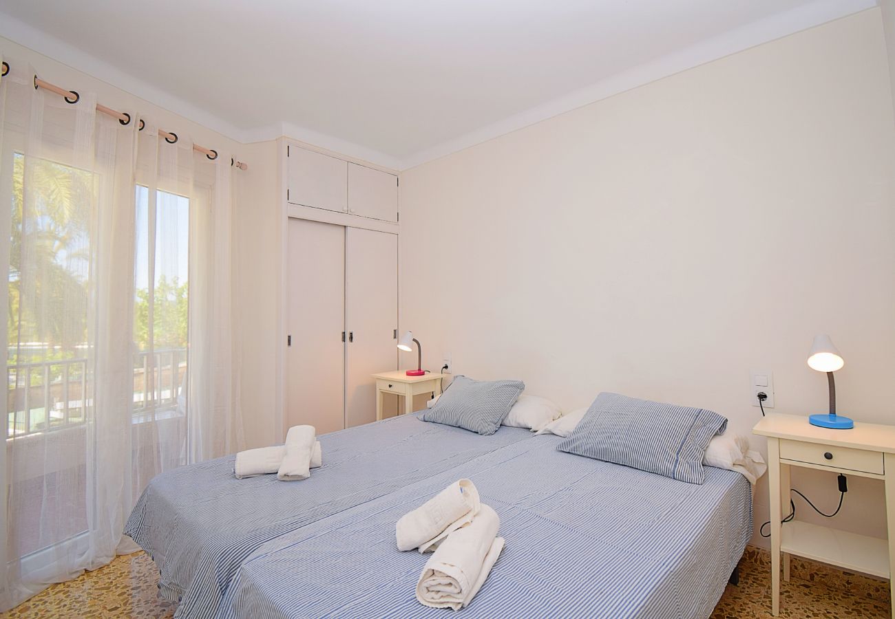 Апартаменты на Port d´ Alcudia - Pins-Tugores 134 acogedor apartamento en zona céntrica, balcón, aire acondicionado y WiFi