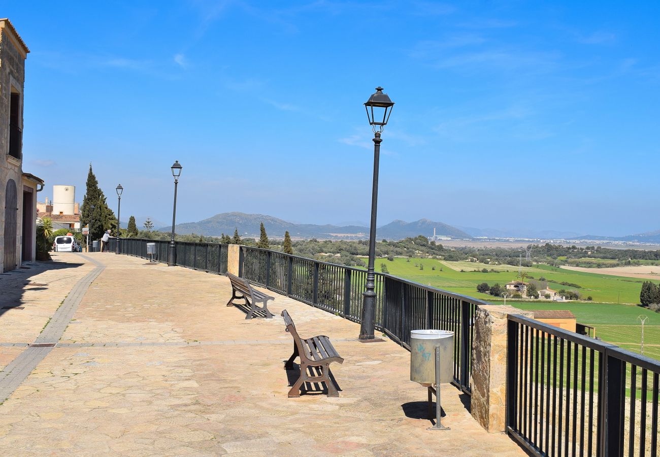 Дом на Muro - Ca Ses Nines 003 fantástica casa de pueblo con terraza, barbacoa, aire acondicionado y WiFi