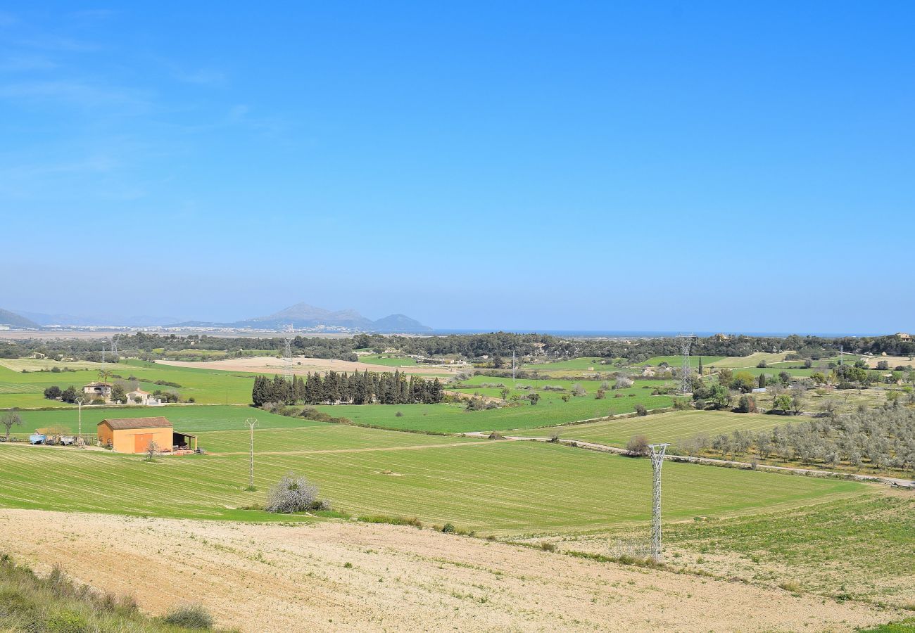 Дом на Muro - Ca Ses Nines 003 fantástica casa de pueblo con terraza, barbacoa, aire acondicionado y WiFi